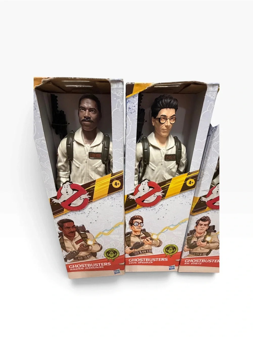 Hasbro Ghostbusters 12” Action Figures Complete Set of 4 Peter Ray Egon Winston